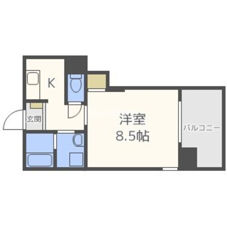 インペリアル新町の物件間取画像